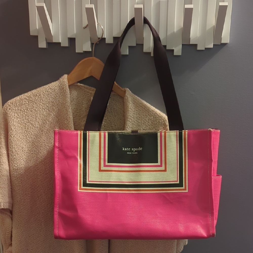Kate Spade Pink Tote with Sophisticated Design